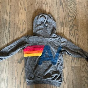 Aviator Nation pullover hoodie sweatshirt girls boys sz 8